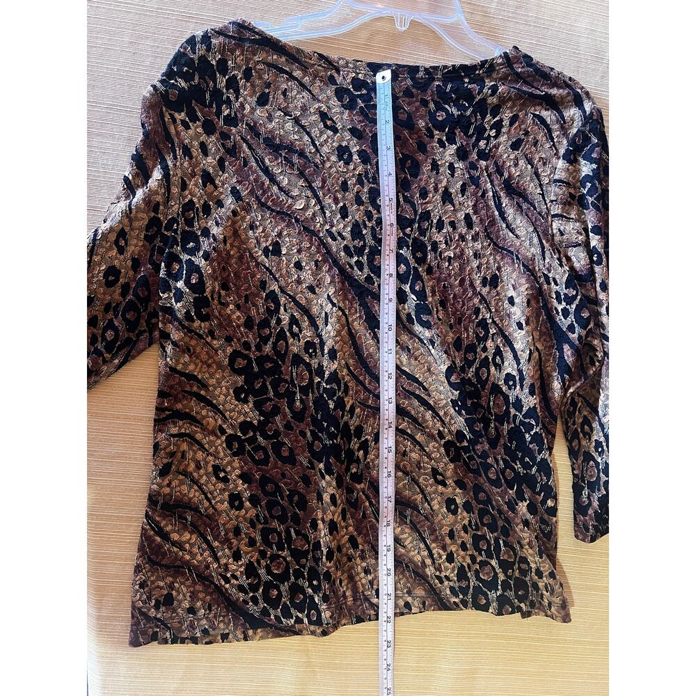 Leopard Print Blouse - image 4